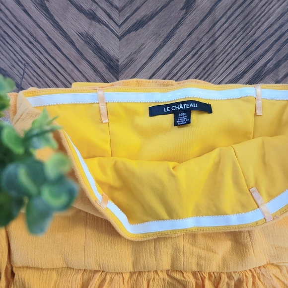 Yellow Summer Dress. M - Picture 4 of 4